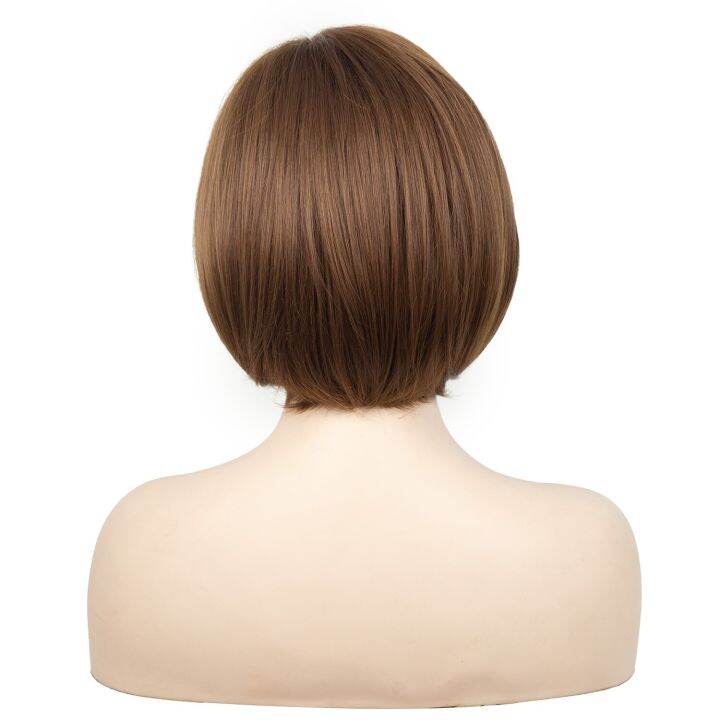 hanerou-synthetic-bob-short-wig-natural-straight-brown-women-hair-heat-resistant-wig-for-daily-party-cosplay