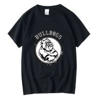 Xinyi Mens Tshirt 100 Cotton Funny Bulldogs Print Loose T Shirt For Men Tshirt Male Gildan