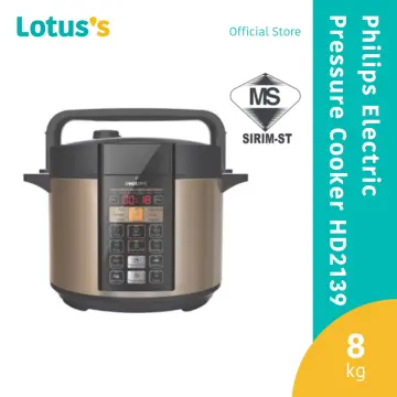 Philips pressure cooker online hd2139 function