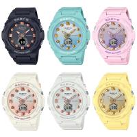 Casio  BABY-G นาฬิกาข้อมือผู้หญิง สายเรซิ่น รุ่น BGA-320,BGA-320-1A,BGA-320-3A,BGA-320-4A,BGA-320-7A1,BGA-320-7A2,BGA-320-9A