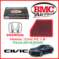 BMC Airfilters® (ITALY) Performance Air Filters กรองอากาศแต่ง สำหรับ Honda : CIVIC FC 1.8 N/A  (ปี 2016-2020)  โดยตัวแทนจำหน่าย BMC [ST MINI]  (สินค้าพร้อมส่ง)