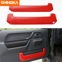 SHINEKA Car Door Interior Panel Decorative Cover Accessories for Suzuki Jimny 2007-2017