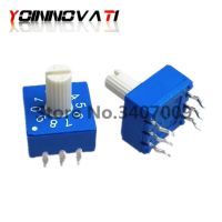 5PCS Code Switch ERD110RS 10 Bit 0-9 3:3 Rotary Encoder With Handle