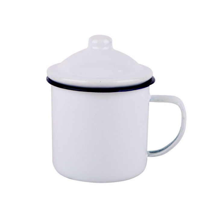 แก้วทรงตรงกาน้ำชาแบบเก่า-periuk-enamel-หนาพิมพ์ลายข้าวแบบกาน้ำชา