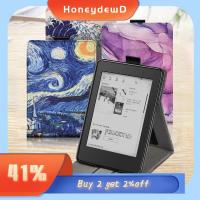 HONEYDEWD รุ่น11TH ฝาปิดอัจฉริยะ 6.8นิ้วค่ะ กันกระแทกและกันกระแทก เคสป้องกันรอย มืออาชีพอย่างมืออาชีพ M2L3EK M2L4EK เคสขาตั้งเครื่องอ่าน e-book สำหรับ Kindle Paperwhite 5 โฮมออฟฟิศออฟฟิศ