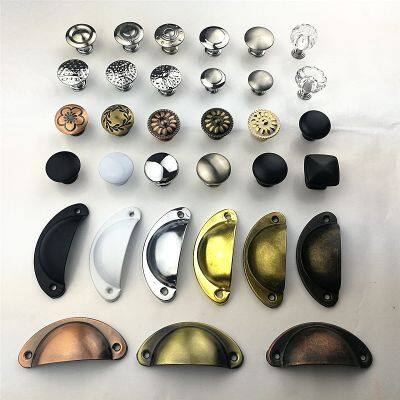 variety style color Stainless steel Door Drawer Cabinet Wardrobe Pull Handle Knobs furniture Hardware handle Wholesale