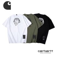 Carhartt Carhartt เสื้อยืดคอกลม แขนสั้น พิมพ์ลาย Einstein