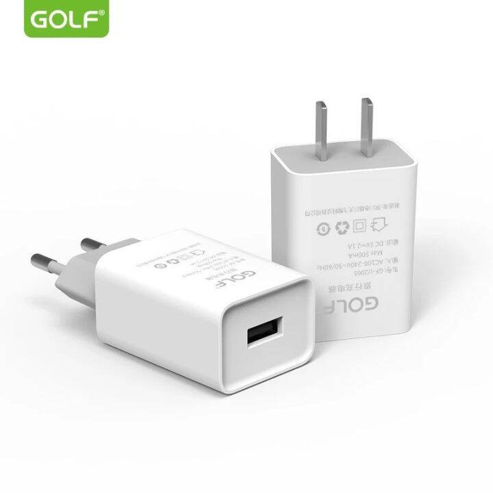 golf-u206s-หัวชาร์จ-fast-charger-2-1a-1usb-ของแท้100-มีสินค้าพร้อมส่งค่ะ