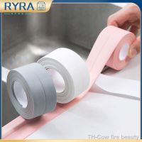 ◐ 3.2 Meters Bathroom Shower Sink Bath Sealing Strip Tape PVC Self Adhesive Waterproof Wall Sticker For Bathroom Kitchen Gadget