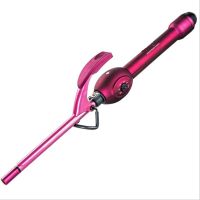 [HOT XIJXLKLKWMN 516] ไฟฟ้าผู้ชายผมสั้น Curling Iron Wand 9Mm Tourmaline เซรามิคเกลียว Curler Waving Roller Man สไตล์แหนบ Deep Wave Curl เครื่องมือ