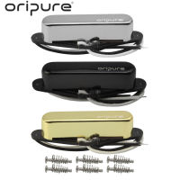 OriPure 1ชิ้น Alnico 5 PickupTL กีตาร์ไฟฟ้ากระบะคอ,โครเมี่ยม/สีดำ/ ทองเลือก-เสียงที่อบอุ่น