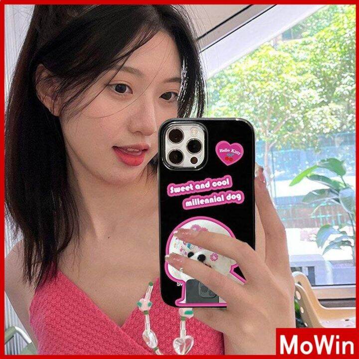 mowin-เข้ากันได้สำหรับ-เคสไอโฟน-เคสไอโฟน11-เคสโทรศัพท์-14-pro-max-สำหรับ-iphone-เคส-ซิลิโคนนุ่มเคสสีดำเคลือบเงา-ลูกอม-เคสกันก