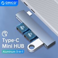 □✇ↂ ORICO usb c to usb adapter USB 3.0 splitter 3-port HUB hub docking station converter otg adapter computer accessories USB HUB