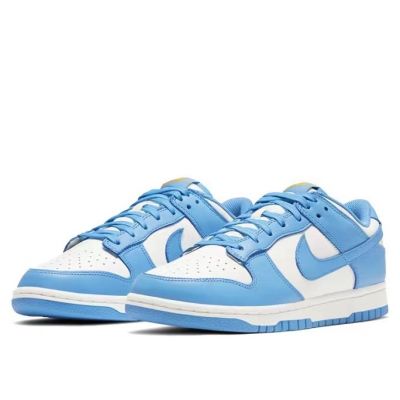 [HOT] Original✅ NK* Duk- S- B- Low "C0ast" North Carolina Blue Fashion Casual Sports Sneakers Mens And Womens Couple Skateboard Shoes {Limited time offer}