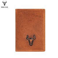 Mingclan Vintage Unisex Slim Mini Wallet Artificial Leather Credit Business Bank Card Holder Case ID Pocket Purses Travel Wallet Card Holders