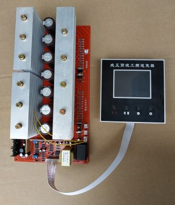 จอแสดงผล LCD Pure Sine Wave อินเวอร์เตอร์ความถี่ไดรฟ์ PCB เมนบอร์ด12V 48V Universal 24บอร์ดทูบภาษาอังกฤษรุ่น