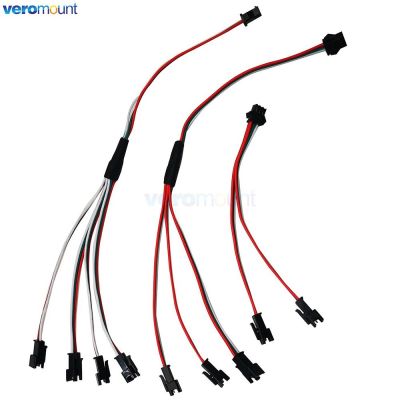 ✵ↂ☎ 2Pin 3Pin 4Pin SM Splitter Connector 1 to 2 3 4 LED Connector JST Male Female Connector Wire Cable For WS2812 LED Strip Light
