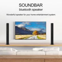 5.0 Soundbar Detachable bluetooth Speaker Super Bass Home Theater For TV PC US Plug Black 40W 37.20x2.44x2.36