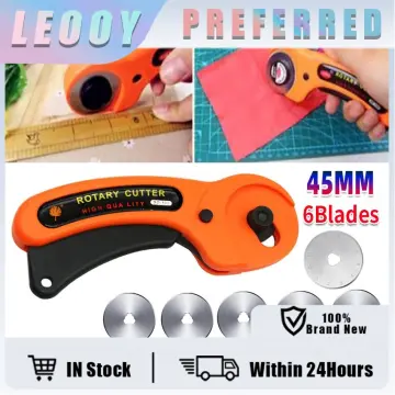 45mm Leather craft Rotary Cutter Leather Cutting Tool Leather