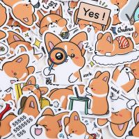 bjh❉✳✽  40pcs/lot corgi Sticker Diy Scrapbooking Diary Planner