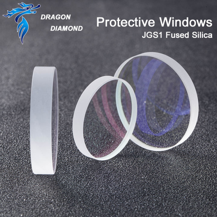 5pcs-lot-laser-protective-lens-windows-lens-quartz-fused-silica-dia-20-27-9mm-for-fiber-laser-1064nm-raytools-high-quality