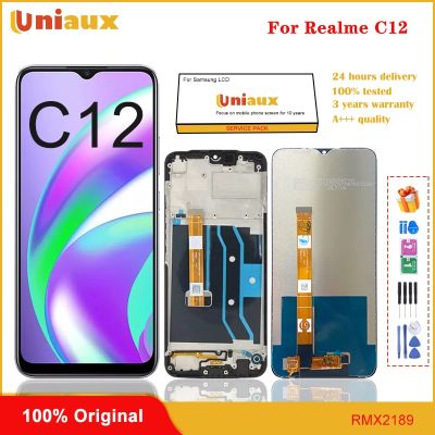 6.5 Origina For Oppo Realme C12 RMX2189 LCD Display Screen Touch Digitizer Assembly For Oppo Realme C12 LCD