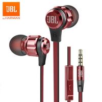 สำหรับ JBL T180A ในหูไปหูฟังระยะไกลพร้อมไมโครโฟนกีฬาเพลงบริสุทธิ์เบสเสียงชุดหูฟัง