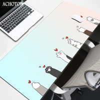 Large Anime Mouse Pad Pink Cute Cat Paw Gaming Accessories Kawaii Office Computer Keyboard Mousepad XXL PC Gamer Laptop Desk Mat