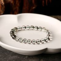 [COD] green ghost single circle bracelet 8mm round beads ladies fashion simple diy beaded