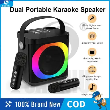 Shop Wireless Karaoke Speaker With Microphone Ys 101 with great discounts  and prices online - Jan 2024