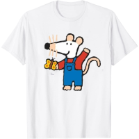 Kids T-Shirt cartoon Maisy Mouse graphic Tops Boys Girls Distro Age 1 2 3 4 5 6 7 8 9 10 11 12 Years