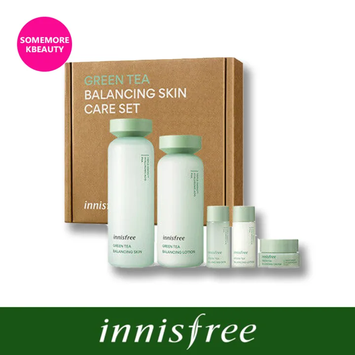 INNISFREE Green Tea Balancing Skin Care Set Lazada PH