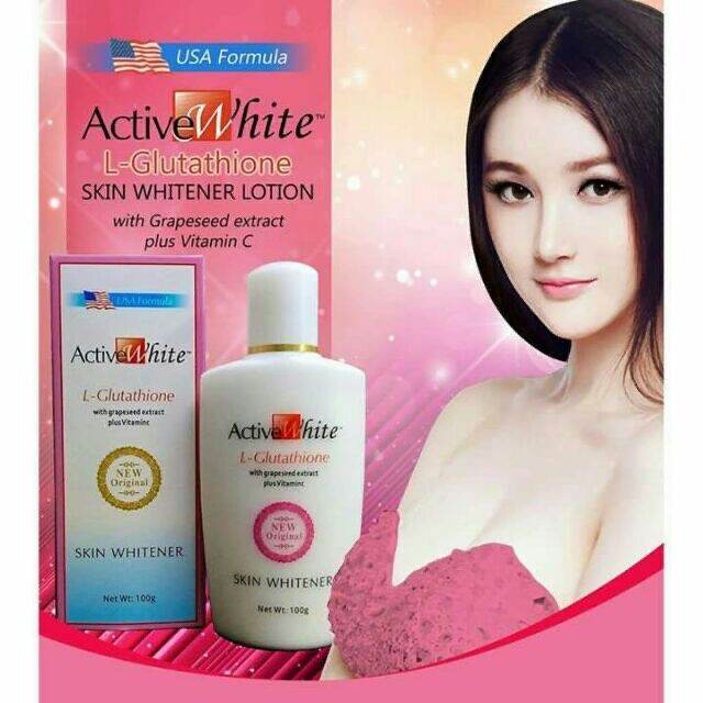 [J & K] ORIGINAL ACTIVE WHITE LGLUTATHIONE SKIN WHITENER LOTION