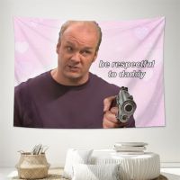 【CW】❍  Meme Tapestry Tapestries be respectful to daddy tapestry Wall Hanging Backdrop ations for College Dorm Bedroom