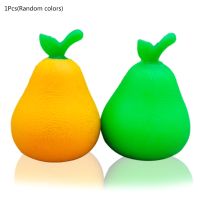 4in Hand Squeeze Toy Stretchy Fidget Pear Sensory Pinch Toy Novelty Gags Stress Relief Toy Children Adults Funny Gift