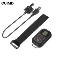 ∋ 0.8 Inch Waterproof Wireless Wifi Remote Control for Gopro Hero 5 6 4 3 /3 with USB Charger Cable Remote Go pro Accessory