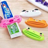 Toothpaste Squeezer Cartoon Shaped Multipurpose Toothpaste Squeezing Clamp Face Washing Milk Tube Extruder Bathroom Accessories