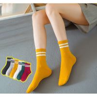 (50 COTTON) Korean Socks Mid Cut Sock Baseball Foot Socks Iconic Socks