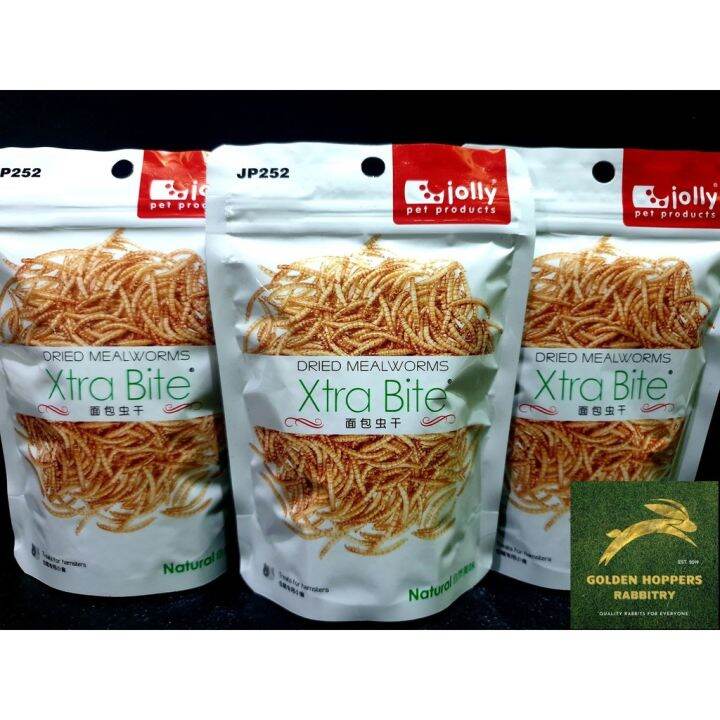 JOLLY Dried Mealworms Xtra Bite (30g) Lazada PH