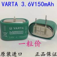 (ต้นฉบับ/1ชิ้น)♛VARTA 3.6V150mAh แบตเตอรี่ Ni-MH แบบชาร์จไฟได้3/V150H แบตเตอรี่เครื่องขยายเสียงพร้อมที่วางเท้า