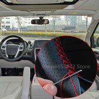 Car Steering Wheel Covers Universal braid For Chrysler 200 300 300C 300M Aspen Town Crossfire DIY Soft Fiber Leather accessories Steering Wheels Acces