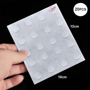 100 Pcs Balloon Glue Point Removable Adhesive Dots Double Sided
