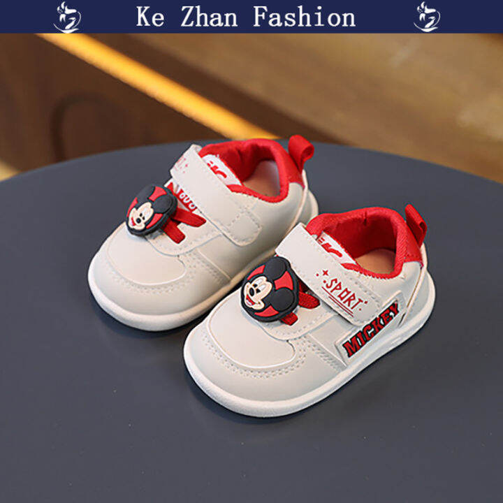 sepatu-sneakers-balita-ke-zhan-สำหรับเด็กหญิงเด็กชายการ์ตูน-casua-รองเท้าเด็กวัยหัดเดินสำหรับเด็ก12-36เดือน