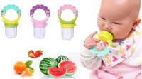 จุกซิลิโคนใส่อาหารหรือผลไม้สำหรับเด็ก  Silicone stopper for food or fruit for children