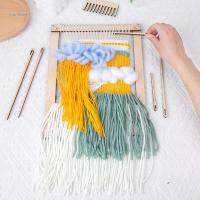 Weaving Machine Weaving-Loom Kit Tapestry Loom-Hand Knitting Educational Toy Multi-Craft Weaving-Loom for Kid Knitting  Crochet