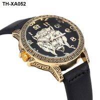 Hot style hip-hop king tiger ambition big dial male thick skin cool watches senior quartz