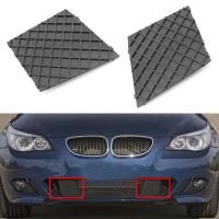 Car Front Bumper Lower Mesh Grille Plate Trim Cover Fit For BMW E60 E61 M Package 2004-2009 51117897184 51117897186 Accessories Electrical Connectors