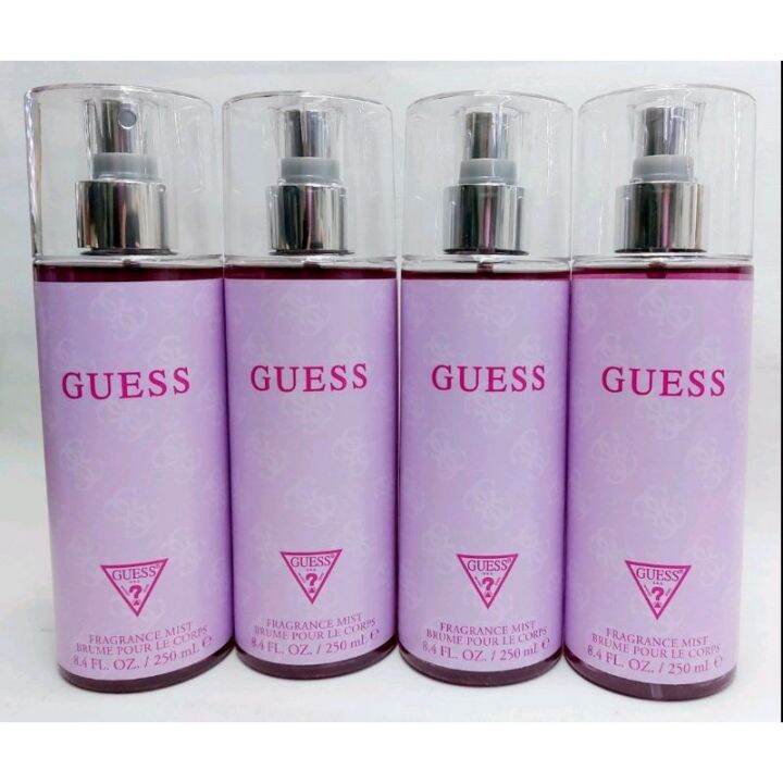 Guess Pink Body Mist 250ml Lazada PH
