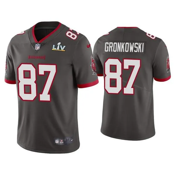 NFL Tampa Bay Buccaneers Rob Gronkowski #87 Game Jersey Men's Large NWT