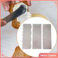 Moon Queen 3ชิ้นที่ปาดเค้กทำให้ถาดอบขนมในบ้านปรับได้เรียบเนียนบอลสำหรับผู้ชายเค้กแบบ DIY อุปกรณ์ตกแต่งเค้ก